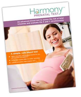 Broszura testu prenatalnego Harmony