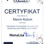 Certyfikat MonaLisa Touch – Marcin Kubiak